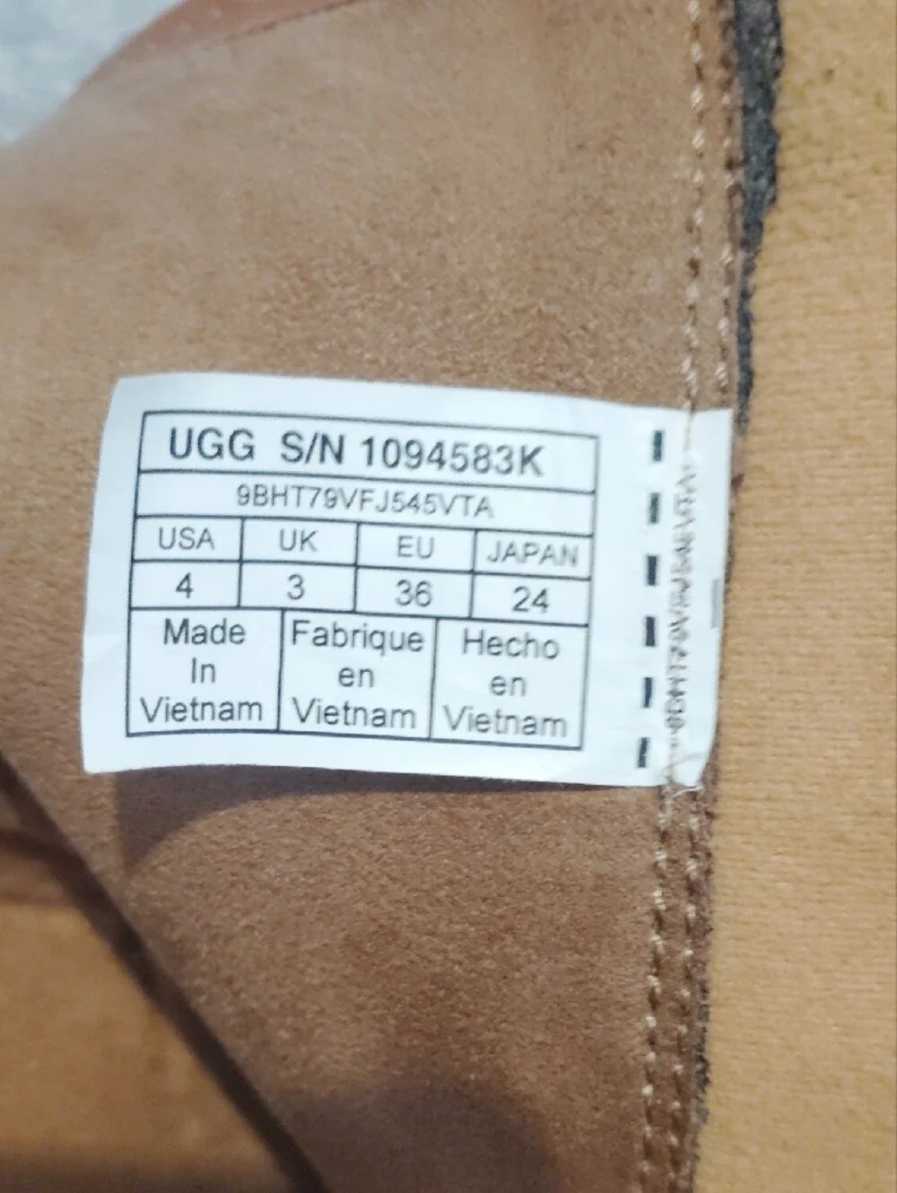 UGG Chestnut Leather Mid-Calf Buckle Boots 1094583K